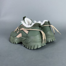 Zelené zateplené tenisky-291276-03