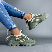 Zelené zateplené tenisky-291276-03