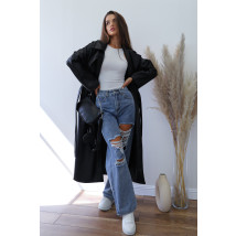 Čierna dlhá koženka-290940-02