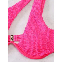 Neónovo-ružové dvojdielne plavky-282927-07