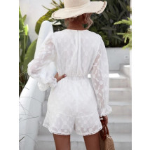 Biely overal s dlhým rukávom-288685-01