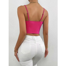 Ružový crop top-302099-01