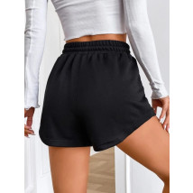 Čierne teplákové kraťasy-288791-01