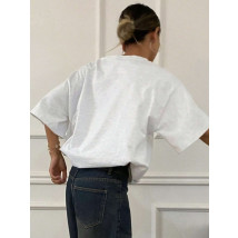Biele oversize tričko s potlačou-316573-03