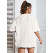 Biele oversize tričko s potlačou-316577-02