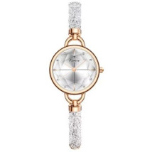 Romantické kryštálové hodinky CELESTE-316904-06