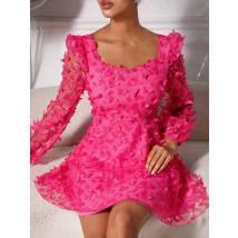 Ružové šaty s aplikáciou-299269-03
