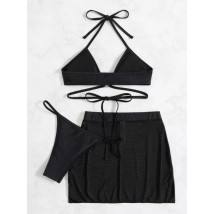 Čierne plavky so sukňou-282819-07