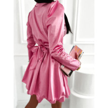 Ružové saténové šaty-302266-02