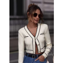 Béžový elegantný sveter-290039-01