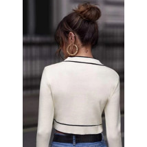 Béžový elegantný sveter-290039-01