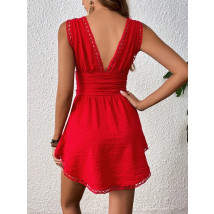 Červené krátke šaty-288132-02