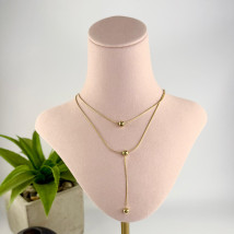 Dámsky náradelník s príveskom dvojitý-322209-05