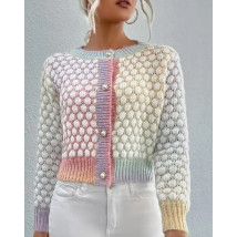 Farebná pletený sveter-289607-07