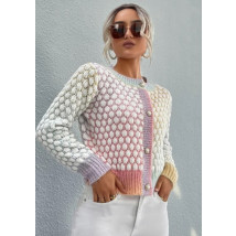 Farebná pletený sveter-289607-07