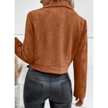 Hnedá semišová bunda-290321-02