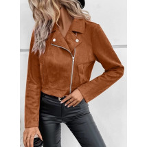 Hnedá semišová bunda-290321-02