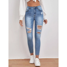 Svetlomodré potrhané rifle-280607-01