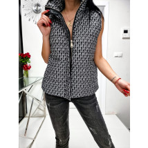 Čierna vzorovaná vesta-231026-02