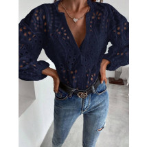 Tmavomodrá madeirová blúzka-288287-03