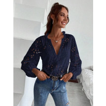 Tmavomodrá madeirová blúzka-288287-03