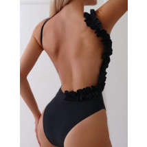 Čierne celé plavky s aplikáciou-302703-03