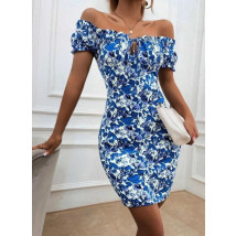 Modré šaty so vzorom-302664-01
