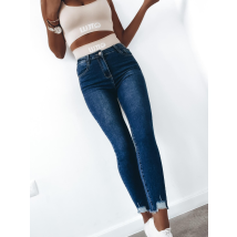 Tmavo modré elastické rifle-276906-02