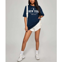 Tmavomodré tričko NEW YORK-280653-01