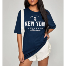 Tmavomodré tričko NEW YORK-280653-01