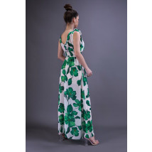 Zelené dlhé kvetované šaty-265248-04