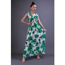 Zelené dlhé kvetované šaty-265248-04