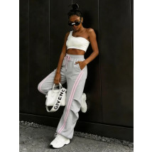 Sivé teplákové nohavice-326633-05