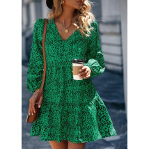 Zelené vzorované šaty-290482-04