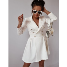 Biele elegantné šaty-260017-01