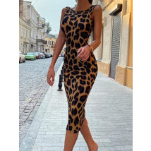 Hnedé šaty so vzorom-316638-02
