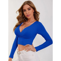 Modrý top s dlhým rukávom-291327-03