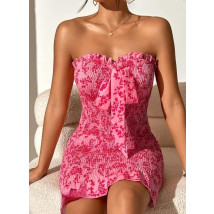 Ružové krátke šaty-302853-03