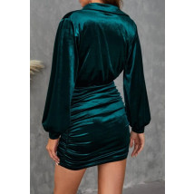 Zelené zamatové šaty-295308-02