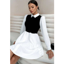 Bielo-čierne šaty-292462-01