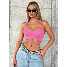 Ružový crop top-289200-01