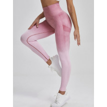 Ružové melírované legíny-289215-02