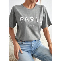 Sivé tričko PARIS-293117-05