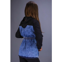 Čierna rifľová mikina-276200-02