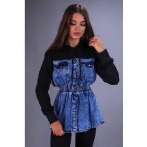 Čierna rifľová mikina-276200-02