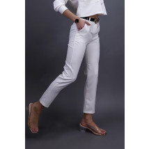 Biele elegantné nohavice-261672-07