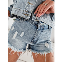 Modré rifľové kraťasy-235702-02