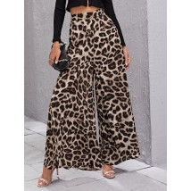 Široké nohavice s leopardím vzorom-303282-01