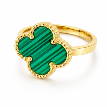 Oceľový prsteň zelený-279449-05