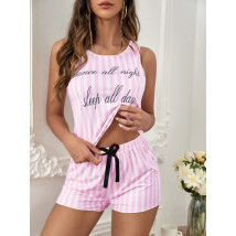 Ružové dvojdielne pyžamo-303306-03